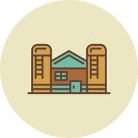 Silo Creative Icon Design vector