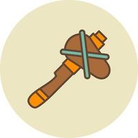 Stone Axe Creative Icon Design vector