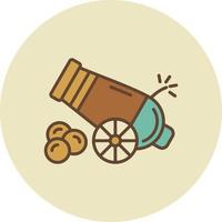 Cannon Creative Icon Design vector