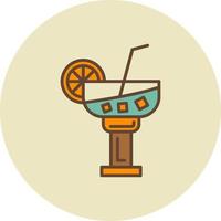 Margarita Creative Icon Design vector