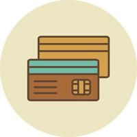 diseño de icono creativo de tarjeta de crédito vector