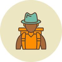 Adventurer Creative Icon Design vector