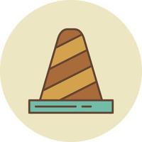 Cone Creative Icon Design vector