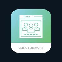 Browser Network Web Education Mobile App Icon Design vector