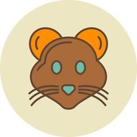 diseño de icono creativo de ratón vector