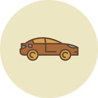 Sedan Creative Icon Design vector