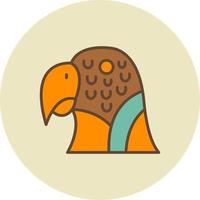 Parrot Creative Icon Design vector