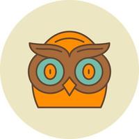 Owl Creative Icon Design vector