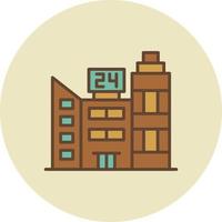 Headquarters Creative Icon Design vector