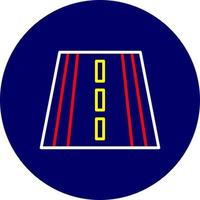 Motorway Creative Icon Design vector