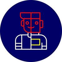 Humanoid Creative Icon Design vector