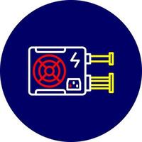 Power Supply Creative Icon Design vector