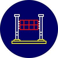 Finish Line Creative Icon Design vector