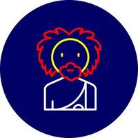 Prehistoric Man Creative Icon Design vector