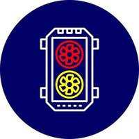 Pc Tower Creative Icon Design vector