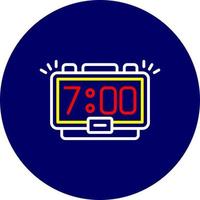 diseño de icono creativo de alarma vector