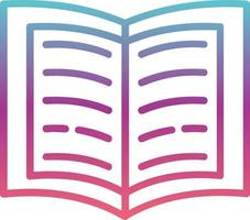 icono de vector de libro