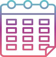 Calendar Vector Icon