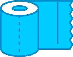 Tissue Roll Creative Icon Design vector