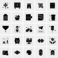 25 Universal Business Icons Vector Creative Icon Illustration to use in web and Mobile Related project