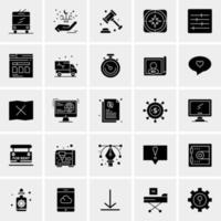 25 Universal Business Icons Vector Creative Icon Illustration to use in web and Mobile Related project