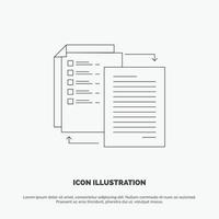 archivo compartir transferencia wlan compartirlo línea icono vector