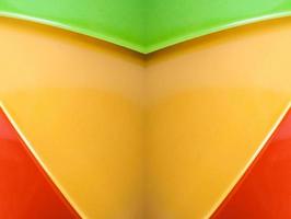 Rainbow bright background with lines and circles photo