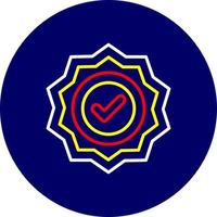 Approve Creative Icon Design vector