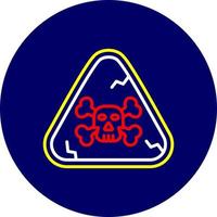 Dangerous Creative Icon Design vector