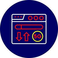 Browser Creative Icon Design vector