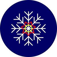 Snowflake Creative Icon Design vector