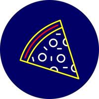 diseño de icono creativo de pizza vector