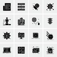 16 Business Universal Icons Vector Creative Icon Illustration to use in web and Mobile Related project