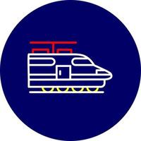 Train Creative Icon Design vector