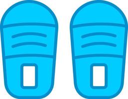 Slippers Creative Icon Design vector