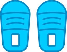 Slippers Creative Icon Design vector