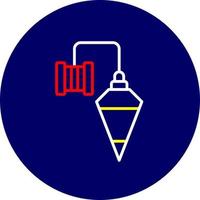 Plumb Bob Creative Icon Design vector