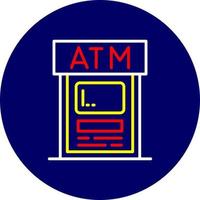 Atm Creative Icon Design vector