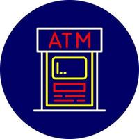 Atm Creative Icon Design vector