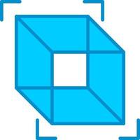 3d Cube Creative Icon Design vector