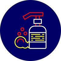 Shampoo Creative Icon Design vector