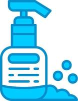 Shampoo Creative Icon Design vector