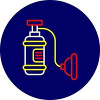Oxygen Tank Creative Icon Design vector