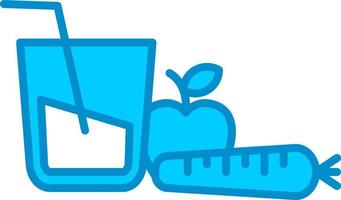 Diet Food Creative Icon Design vector