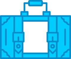 Suitcase Creative Icon Design vector