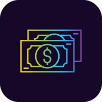 Money Creative Icon Design vector