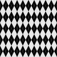 black and white argyle seamless pattern vector
