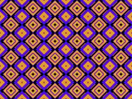 seamless geometric pattern with shapes vector