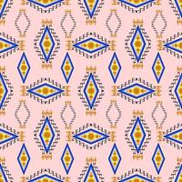 seamless geometric pattern background design vector