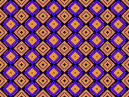 seamless geometric pattern with shapes vector